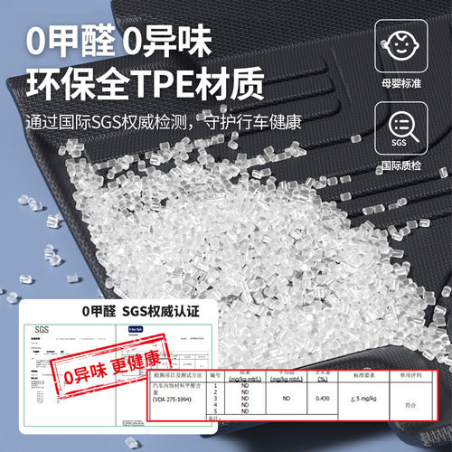 御马汽车TPE后备箱垫适用于问界M5 M6 M7 M8 M9尾箱垫背靠垫配件 - 图3