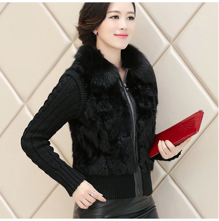 ARLIANA JACKET 連帽皮草短版俏皮外套