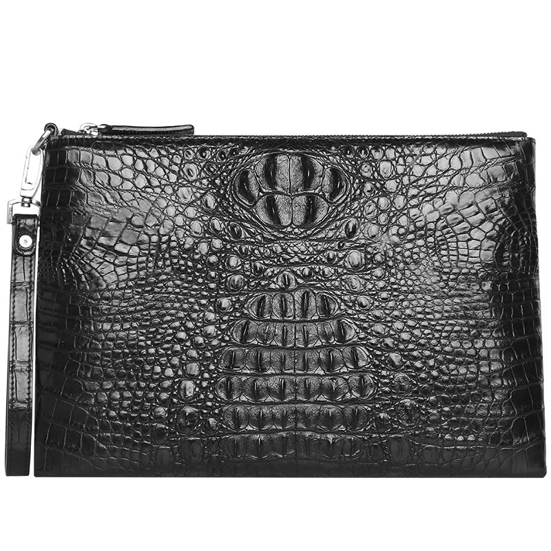 bily lv正品鳄鱼真皮商务信封包皮包 狼豪服饰男士包袋