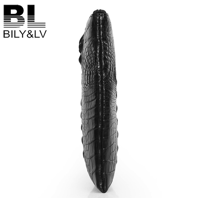 bily lv正品鳄鱼真皮商务信封包皮包 狼豪服饰男士包袋