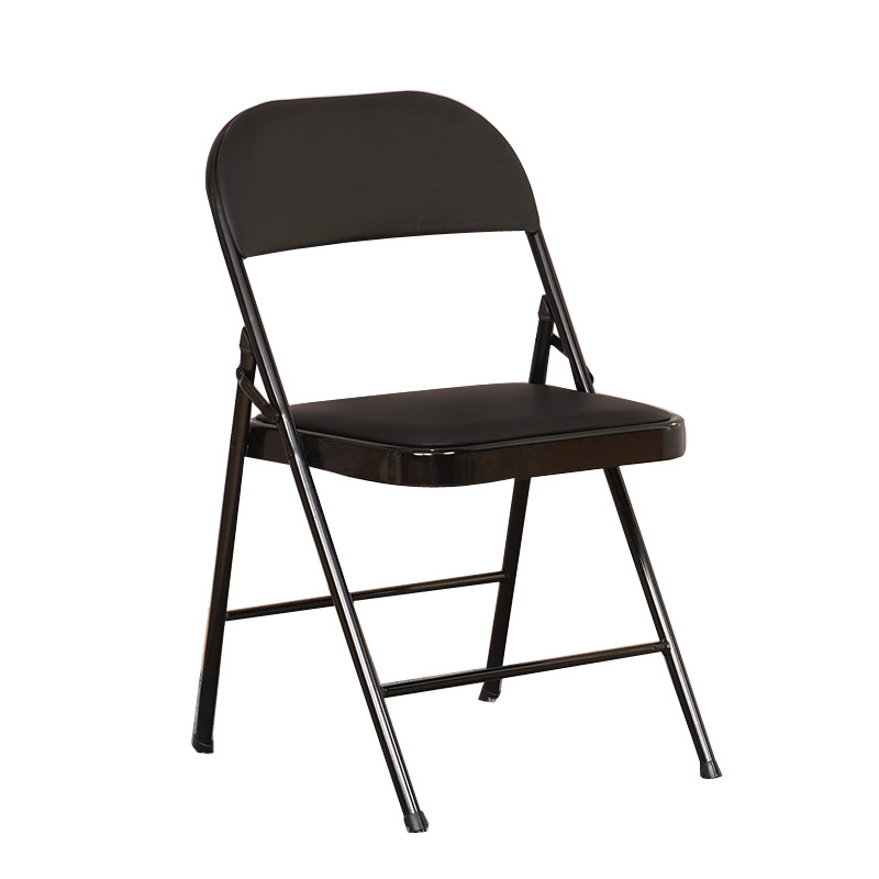简易凳子靠背椅子家用折叠椅子便携餐椅办公椅会议椅电脑椅培训椅 - 图3