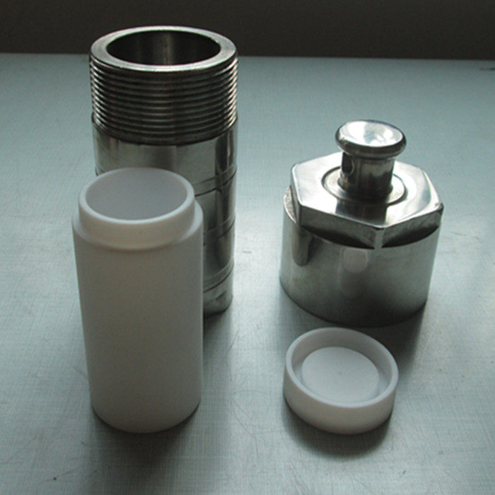 实验水热合成反应釜内衬压力消解罐内胆25ml50ml100ml150ml200ml