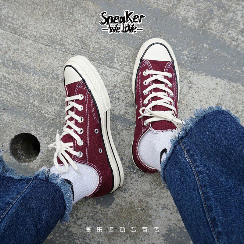 converse all star 1970s低帮 威乐运动帆布鞋