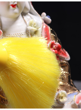 佛巾佛尘扫清扫观音佛堂清洁