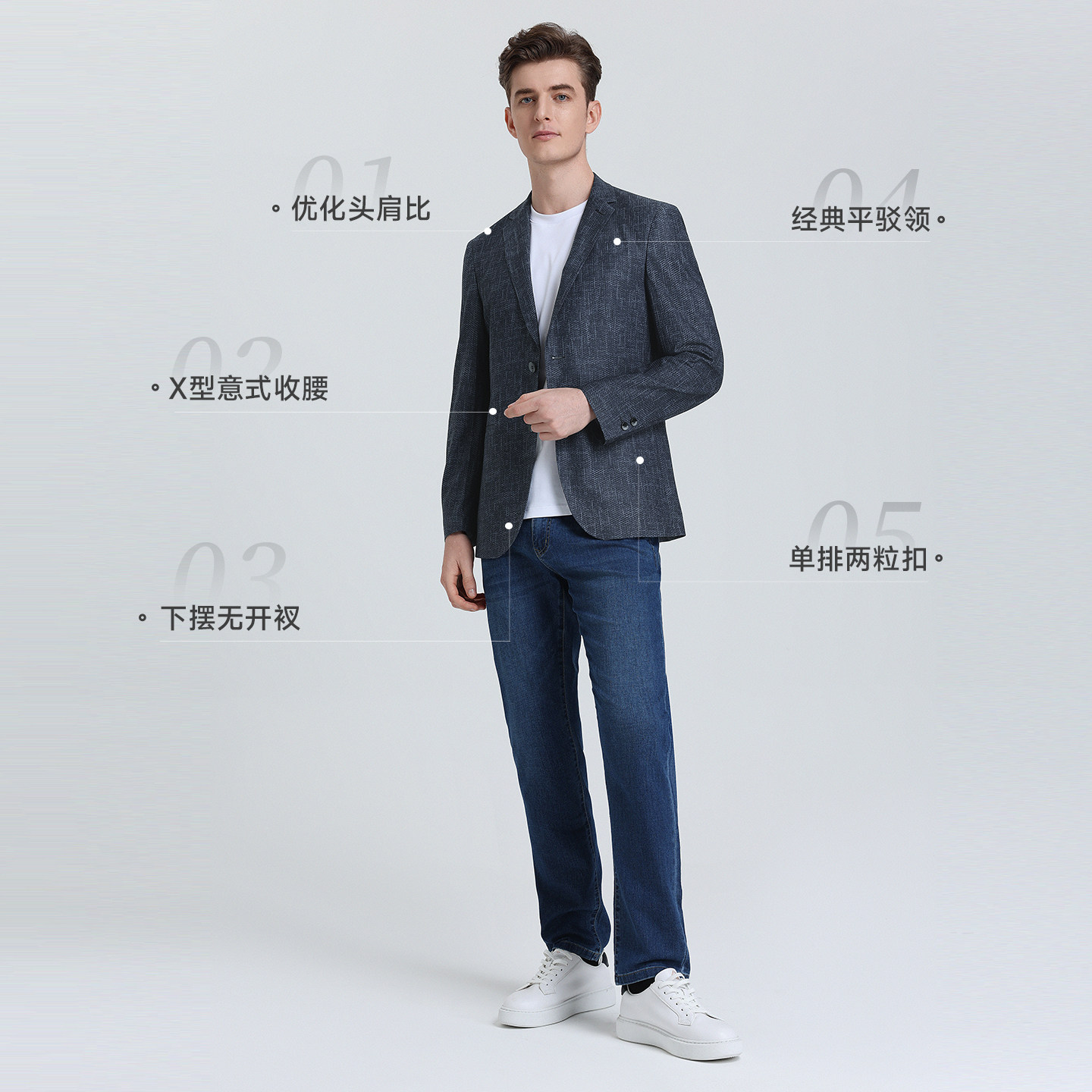 【高弹轻薄】浪登男士西装2025秋季新款休闲泡泡纱西服外套便西男,淘宝优惠券,粉丝福利购,淘宝优惠卷