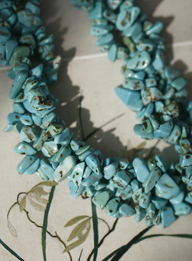 南风吹梦丨流浪风天然石项链