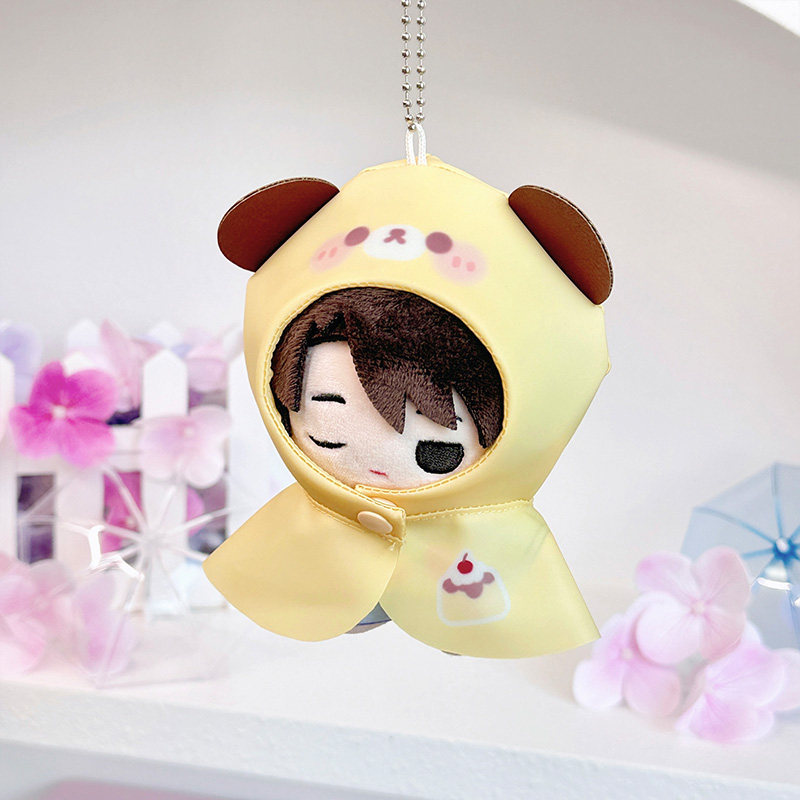 气球暖暖星 现货 雨衣娃衣10cm棉花娃娃装饰 小熊小兔款,淘宝优惠券,粉丝福利购,淘宝优惠卷