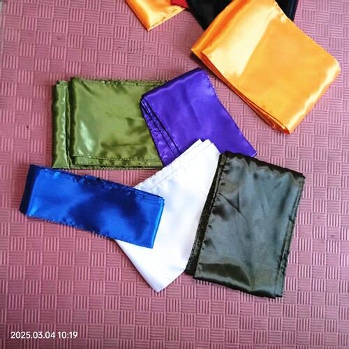 太极服腰带 武术腰带 练功带 腰鼓龙舟舞蹈腰带 功夫腰带 彩带 - 图3