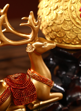 沃高树脂摆件中式摆件