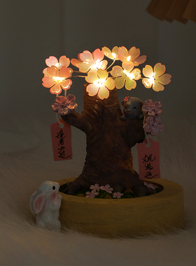 沃高树脂发光简约卧室实用