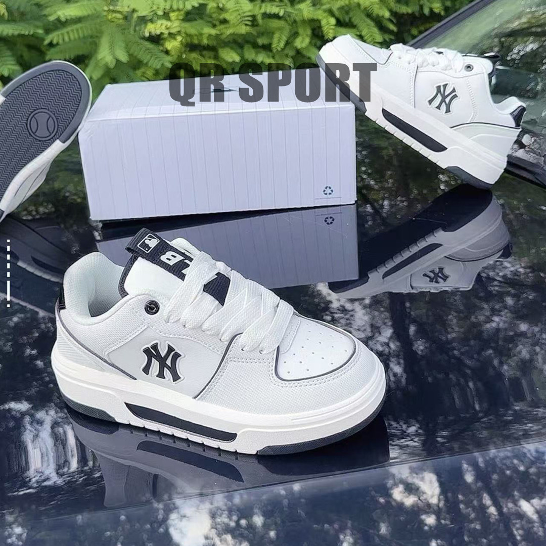 MLB男女情侣复古简约学长鞋厚底增高低帮运动鞋秋冬新款3ASXCBS4N,淘宝优惠券,粉丝福利购,淘宝优惠卷