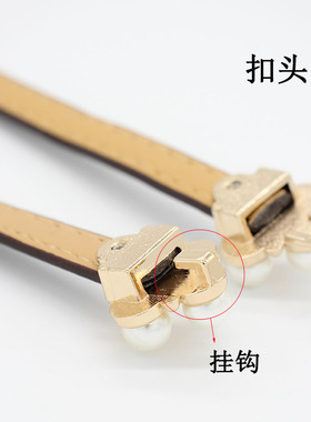 白色无孔百搭风夏季小皮带