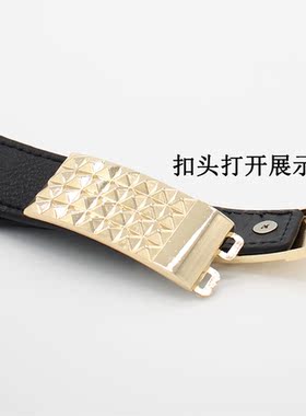 女士百搭腰封松紧腰带弹力小皮带