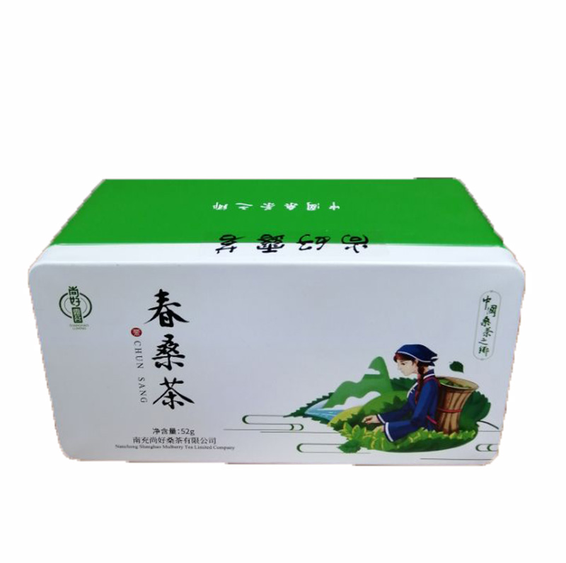 官方授权四川南充尚好 春桑茶52g铁盒装2.6g*20袋桑叶茶代用茶叶 - 图3