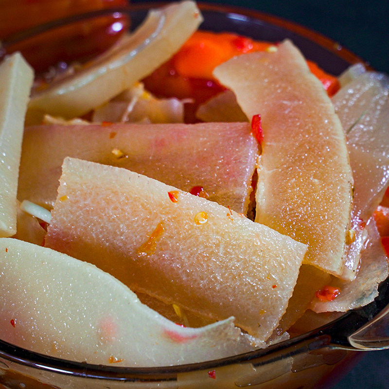 云南普洱西盟佤族美食佤味柠檬牛皮麻辣云南网红柠檬牛皮菜根500g,淘宝优惠券,粉丝福利购,淘宝优惠卷