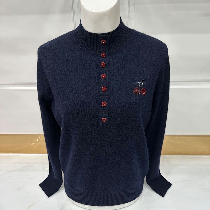 妈妈羊毛衫高贵洋气中老年人毛衣女装针织衫打底上衣依卡璐羊毛衫,淘宝优惠券,粉丝福利购,淘宝优惠卷