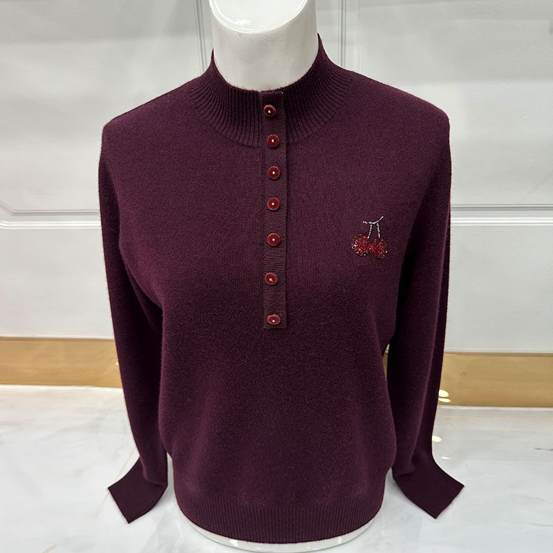 妈妈羊毛衫高贵洋气中老年人毛衣女装针织衫打底上衣依卡璐羊毛衫,淘宝优惠券,粉丝福利购,淘宝优惠卷