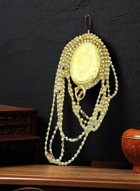 打开相片项链小相册翻盖相盒吊坠