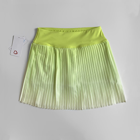 网球裙女夏季青春时尚运动裙吸湿排汗百搭短裙瑜伽跑步健身百褶裙