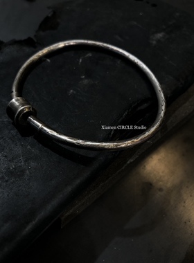 一生之环 银手镯手环 银饰定制