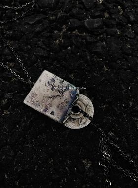 手工音乐项链银饰