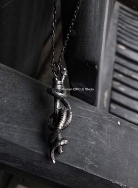 魔法棒动漫吊坠项链