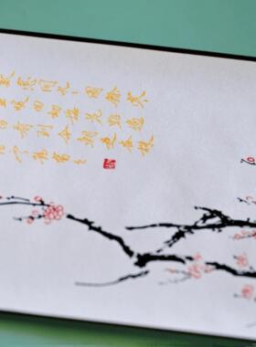 细语灯前年画冬至手工