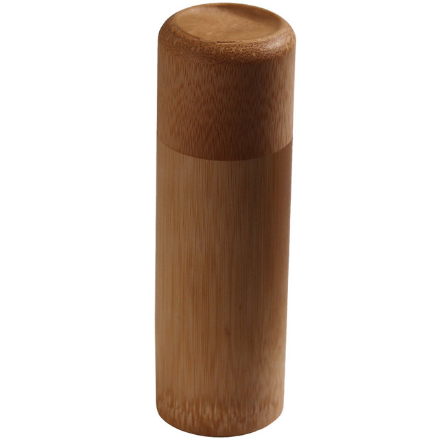 Bamboo sealed tea can portable incense stick for travel