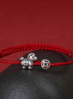 2026马年新款本命年红绳手链女款