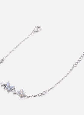 流星花蝶蝴蝶山茶花紫藤花手链女