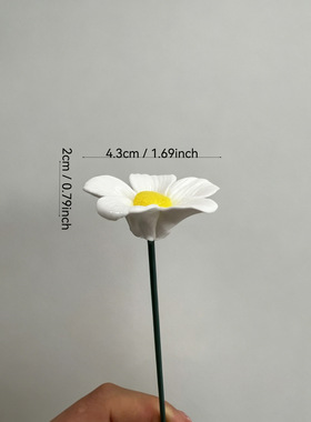 跨境ins风纯手工陶瓷仿真花家居摆件装饰花桌面小清新花艺批发