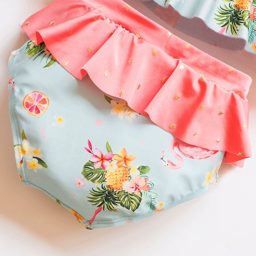 Детский раздельный милый свежий купальник для принцессы для школьников