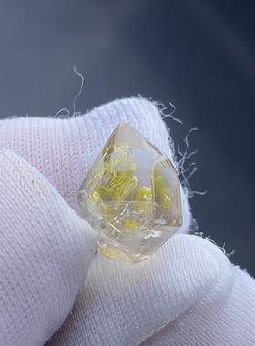 天然水晶油胆吊坠裸石DIY水胆随形饰品项链一物一图