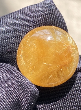 天然水晶发晶吊坠裸石男女款水晶饰品项链 一物一图