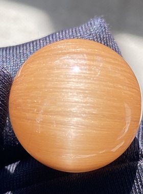 天然水晶顺发黄兔毛吊坠圆珠DIY兔毛单珠饰品项链17.5mm一物一图