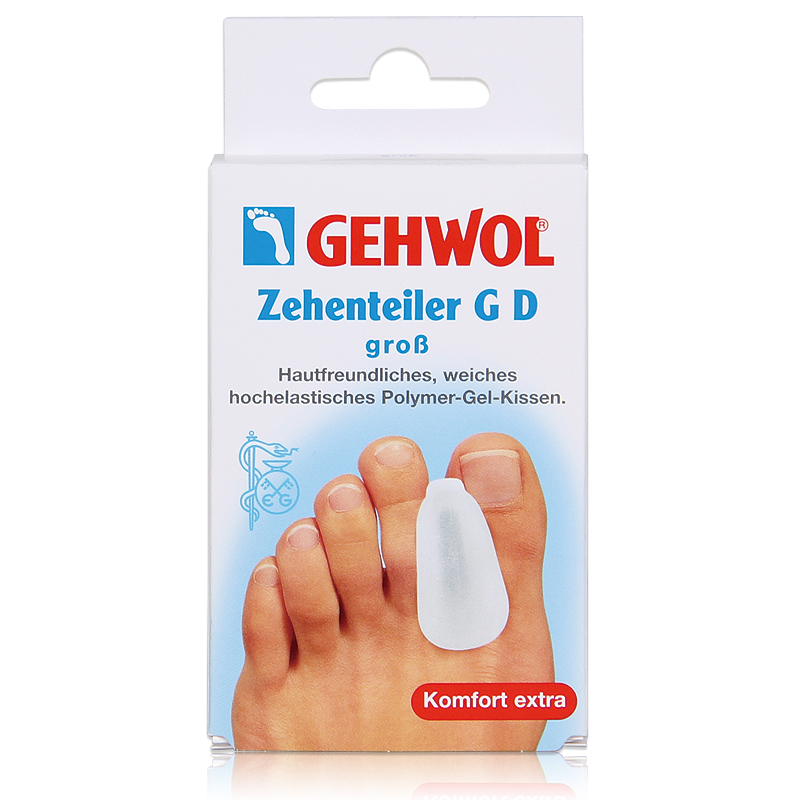 德国Gehwol洁沃趾塞脚趾矫正器大拇指外翻挤压错位分趾器可以穿鞋-图3