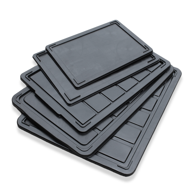 防静电箱盖全新长方形纯色工业黑色盖加厚周转箱收纳盖防尘箱盖,淘宝优惠券,粉丝福利购,淘宝优惠卷