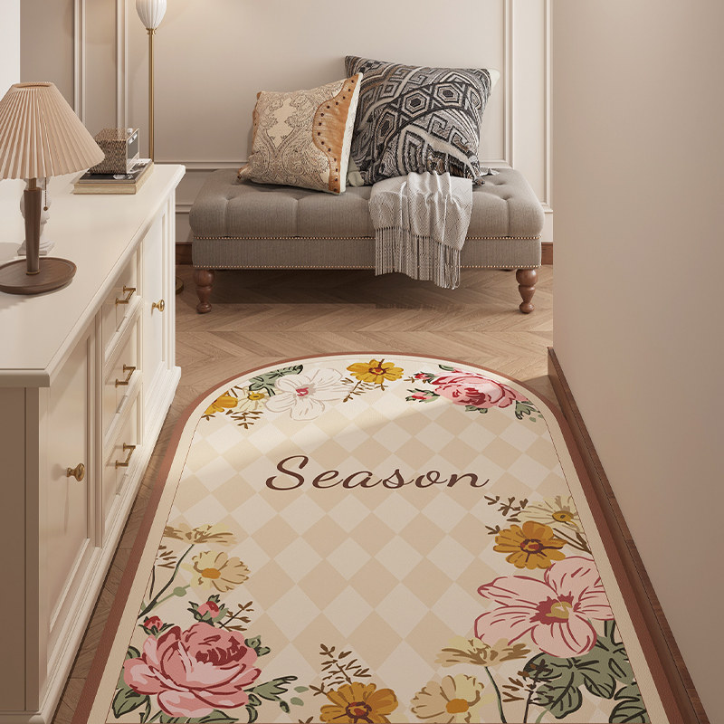 入户门地垫轻奢高级感可擦免洗家用进门口pvc防滑地毯可裁剪脚垫,淘宝优惠券,粉丝福利购,淘宝优惠卷