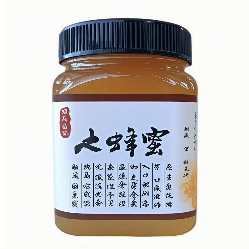 蜂蜜纯正天然野生土蜂蜜正品一级胖东蜂蜜槐花蜜无添加农家来蜂蜜