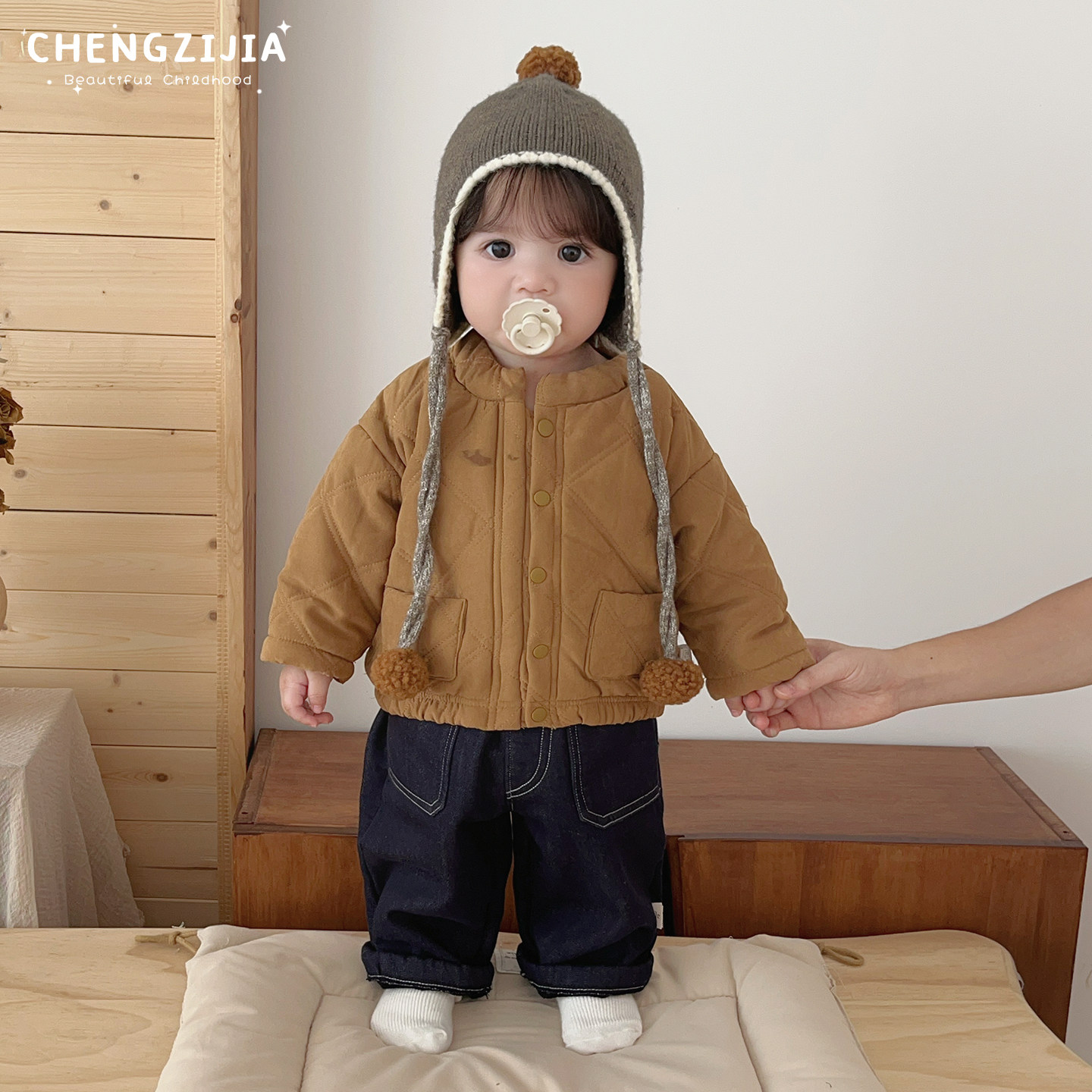 男童裤子冬款洋气加绒保暖直筒裤男宝宝韩版休闲牛仔裤婴儿长裤潮,淘宝优惠券,粉丝福利购,淘宝优惠卷