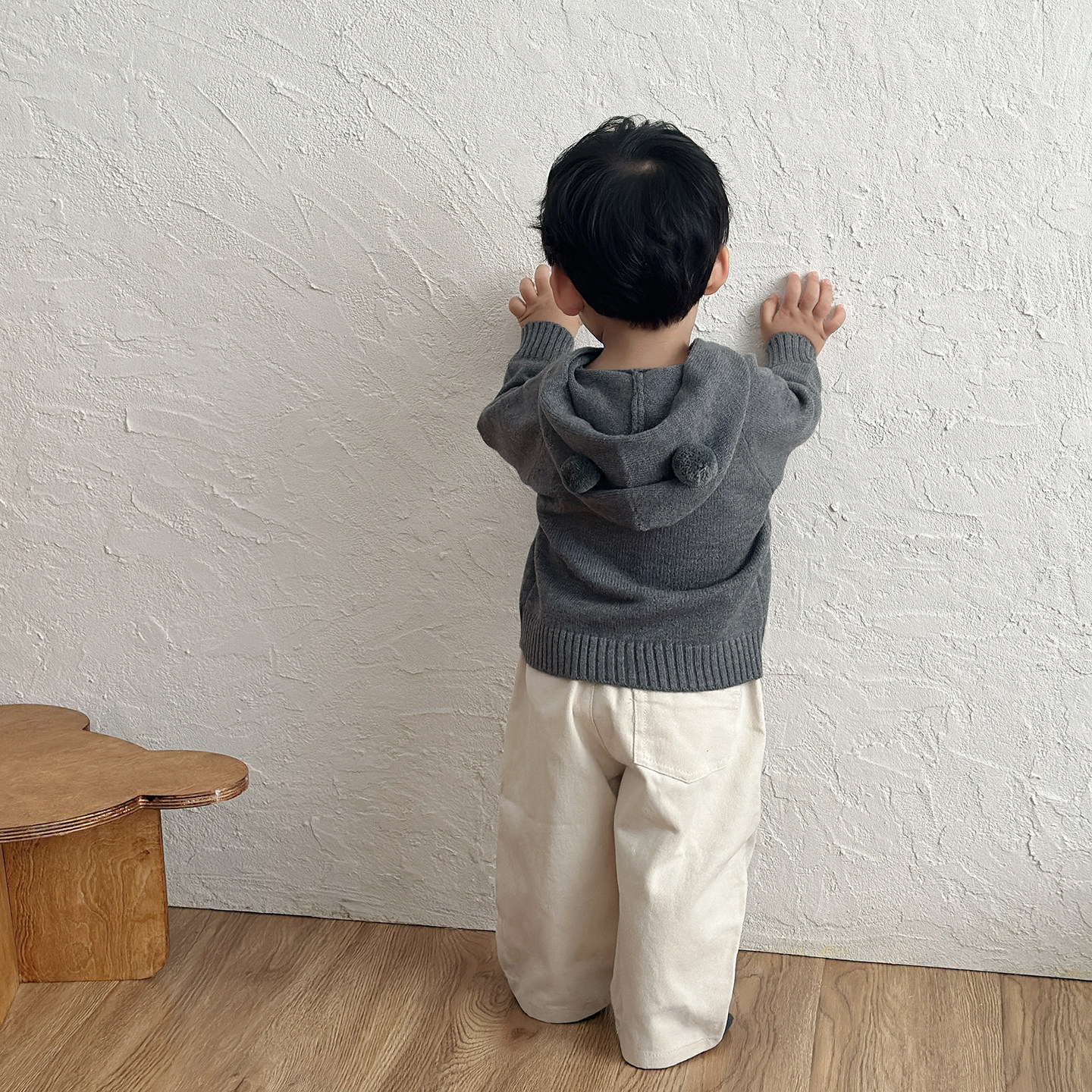 男宝宝春秋季针织开衫套装男童韩版气质毛衣外套婴儿休闲直筒长裤,淘宝优惠券,粉丝福利购,淘宝优惠卷