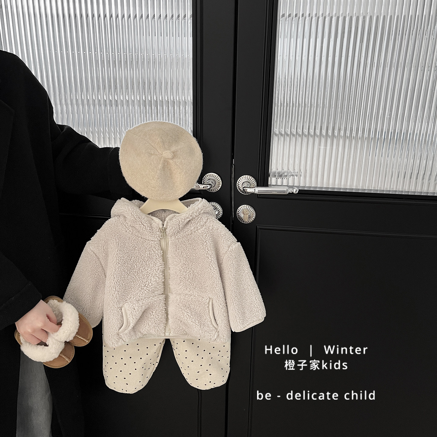 女宝宝冬款韩版波点加厚保暖长裤女童裤子洋气休闲裤婴儿加绒卫裤,淘宝优惠券,粉丝福利购,淘宝优惠卷