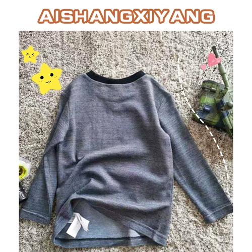 Хлопковый детский эластичный лонгслив, приятная телу футболка, подходит для подростков, детская одежда