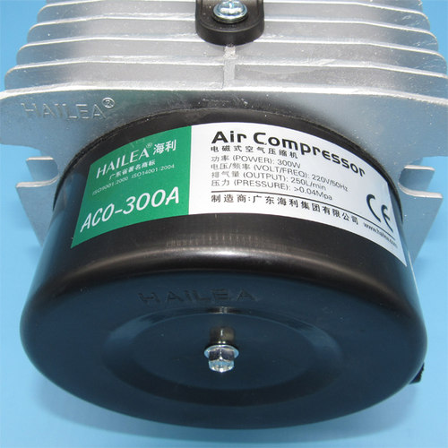 海利ACO-380ACO-300A电磁式空气压缩机380W/500W鱼池冲氧泵养殖用 - 图2