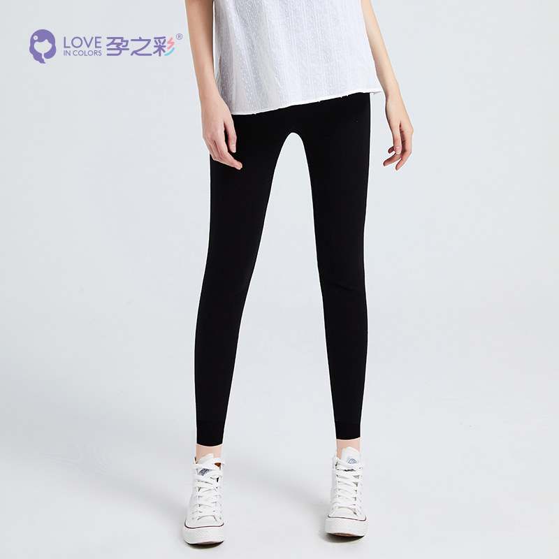 孕之彩孕妇九分春秋韩版宽松打底裤 孕之彩服饰孕妇打底裤