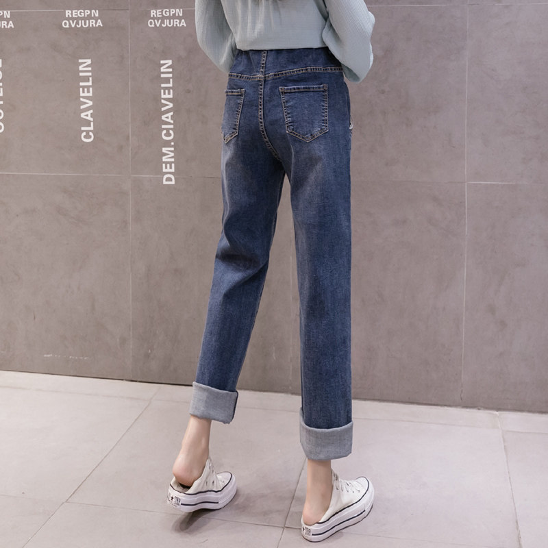 孕之彩孕妇直筒百搭秋季新款休闲裤 孕之彩服饰孕妇直筒裤