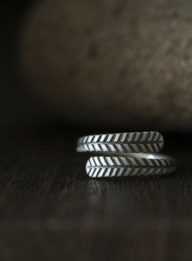 男女情侣国清迈复古戒指