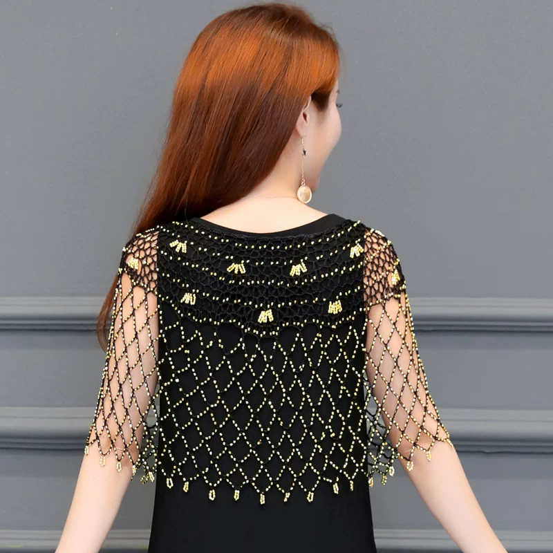 Летний короткий тренч, тонкий вязаный пляжный свитер, куртка