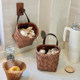 Ginger and garlic storage basket wall hanging debris basket small hanging basket on wall