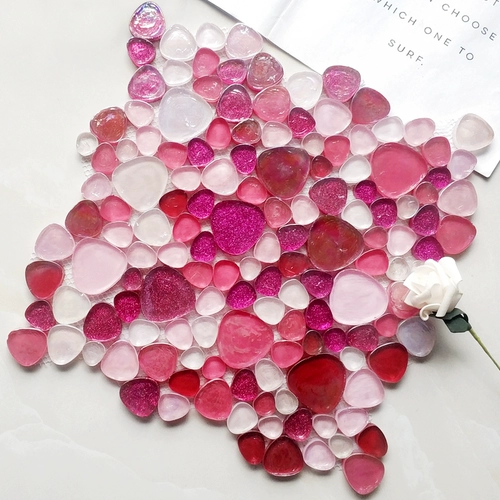 Простая фантомная фонаря фонаря глазированная мозаичная плит